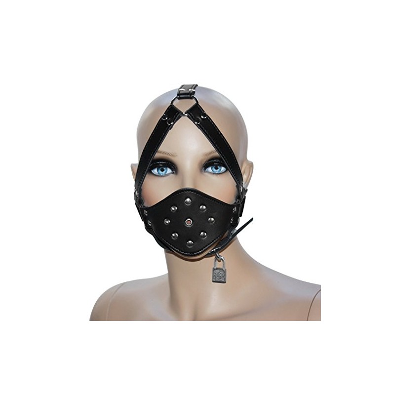 SEE-X Toggle Head Harness with Hole on Mouthpiece Black Mod