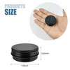 2 Pack Aluminum Tin Cans 1/2 Oz Tin Jars Containers