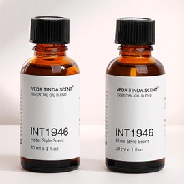 VEDA TINDA SCENT Hotel Diffuser Oil, Hotel Scent Essential Oils Blend for Waterless Diffuser, INT1946 Luxury Home Fragrance Oil 2 Fl Oz (2 x 30ml)