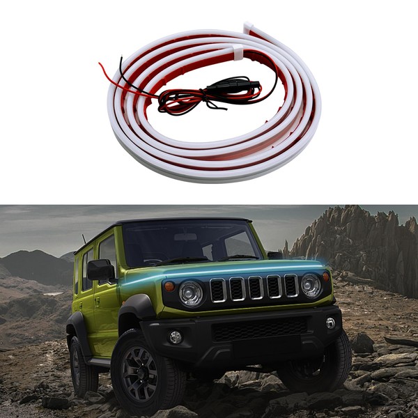 79'' Car Hood Light Strip, Flexible Daytime LED Running Light,