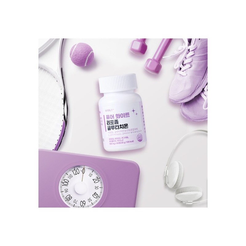 Boratox Pure White Liposomal Glutathione 500mg x 60 tablets 6