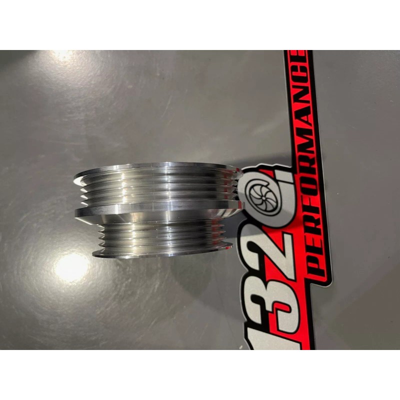 1320 JRSC Jackson racing supercharger B series stepper pulley -SILVER