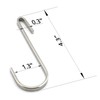 RuiLing Flat Style Premium Stainless Steel S Hook Cookware Universal