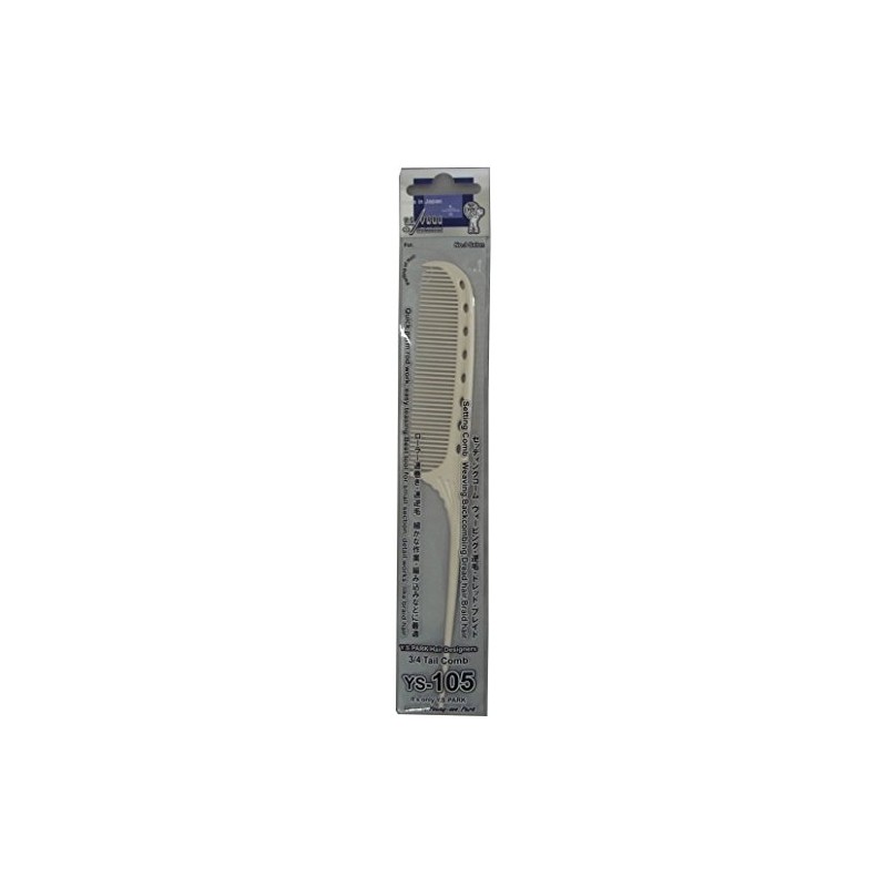 Y.S.Park YS-105 Tail Comb, White