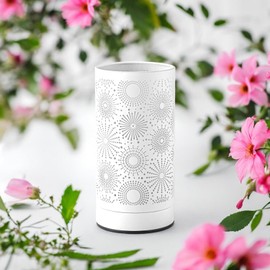 Zen'Arôme Calorya No. 15 Scented Wax Burner - Electric Scented Wax Burner - Metal Perfume Lamp with Touch Control - Mood Lighting - Original Gift Idea - H 21cm