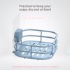 Compactor Soap Dishes Powder Coated Metal Blue 14 x 12.5