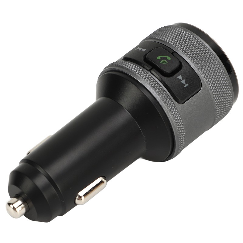 Bluetooth FM Transmitter QC3.0 Fast Charging CVC Noise Cancellation Handsfree