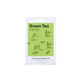 Missha Airy Close-fitting Sheet Mask 19g (Green Tea) / 미샤 에어리 밀착 시트 마스크 19g (그린티)