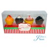 Yummy Cupcake Delights Lip Balms/LipGloss (set of 4)
