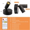 MIOBLUE Spot Lights Indoor with Remote Up Lights Indoor, Wireless
