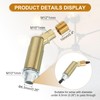 MECCANIXITY Sloped Ceiling Adapter, 180 Degree 46x15mm M10 Fine Thread