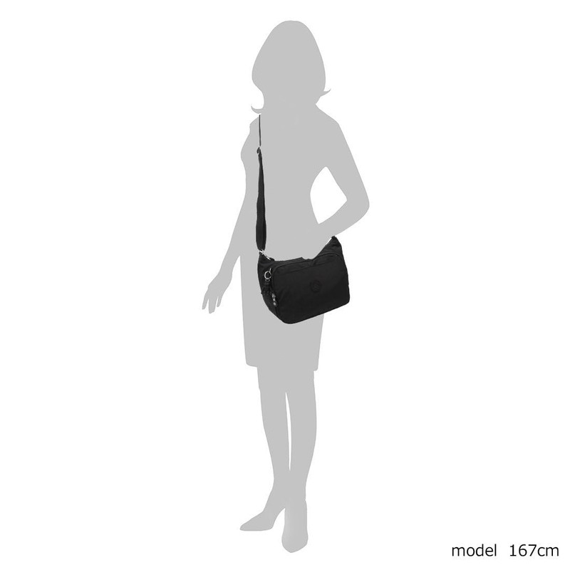 Kipling KIPLING KI2587 P39 Women's Shoulder Bag Kai 7L Black,