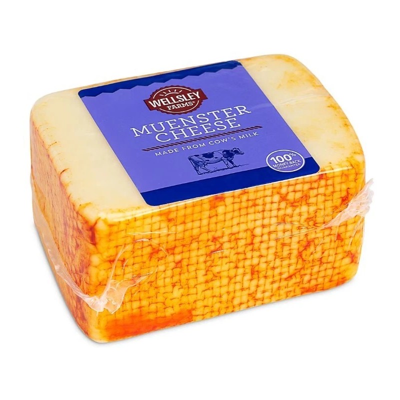 Wellsley Farms Muenster Cheese, 1 lbs