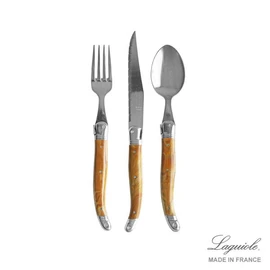 [Laguiol] Jeanneron tableware marble brown / [라귀올] 장네론  테이블 양식기 마블브라운