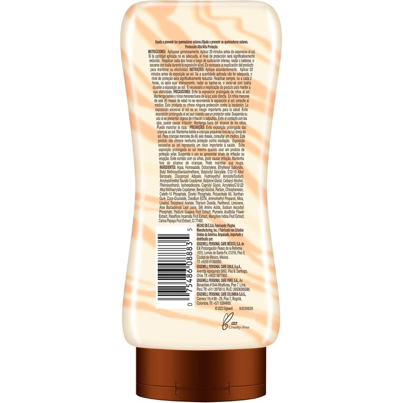 Hawaiian Tropic Silk Protector Solar 50 FPS Loción de 180ml