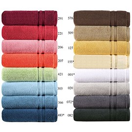 Egeria Manhattan Gold Handtuch 50x100cm White 600g/m² 100% Baumwolle