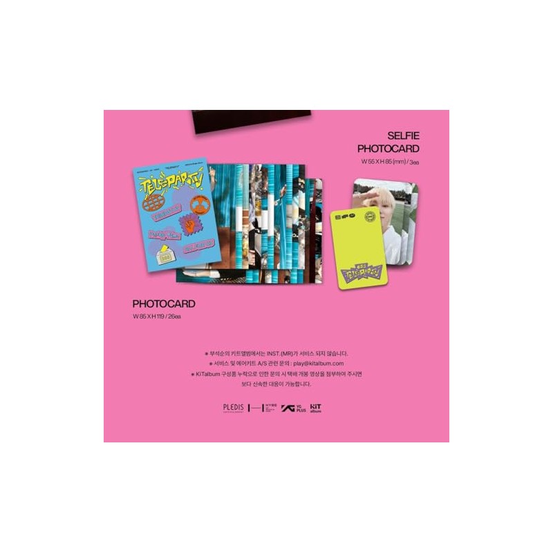 BSS 2nd Single Album [TELEPARTY KiT Ver.]（韓国盤）※デジタルアルバムでありCDは同梱されてません（アプリ必要）