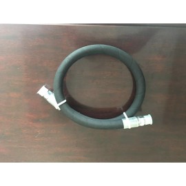 Gator 1/2" x 18" 2-Wire 5,000 PSI Hydraulic Hose assembly with 2- Male Pipe Fittings