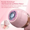 Intimrasierer für Frauen,2 in 1 Damenrasierer Elektrisch,Bikini Trimmer Damen Intimbereich,Rasierer