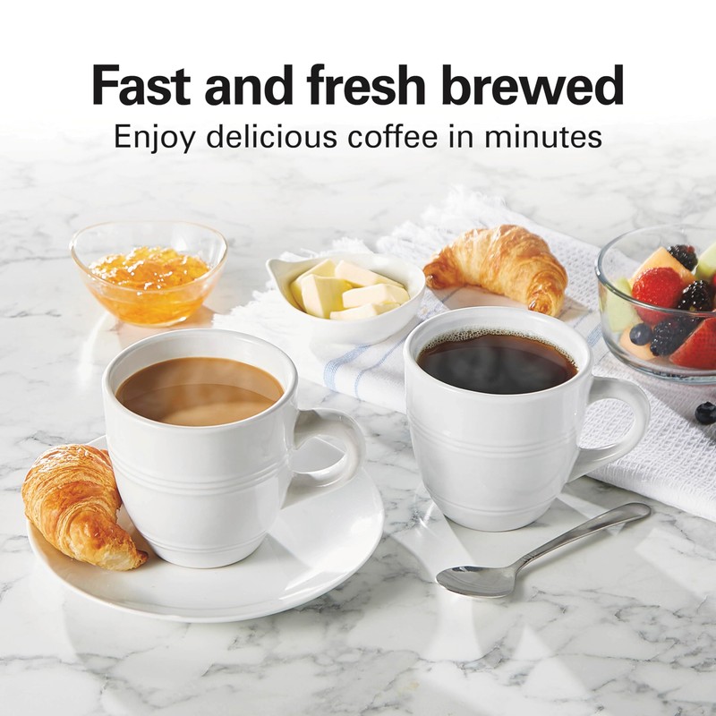 Hamilton Beach 47621 The Scoop Single Serve Coffee Maker &