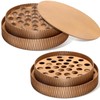 2 Sets of Wooden Communion Tray with Lid for Churches