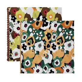 Pemilosci 2 Pack Large Cotton Bandana Headband, Head Wrap, Protective Coverage, Hair Neck Scarf for Women 28 x 28 inch (CSS027 - Variety)