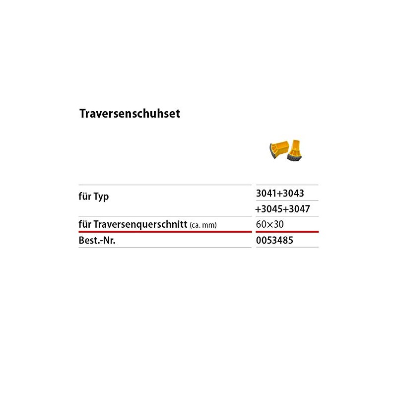 Hymer Truss Shoe Set for 3041, 3043 and 3045, 3047