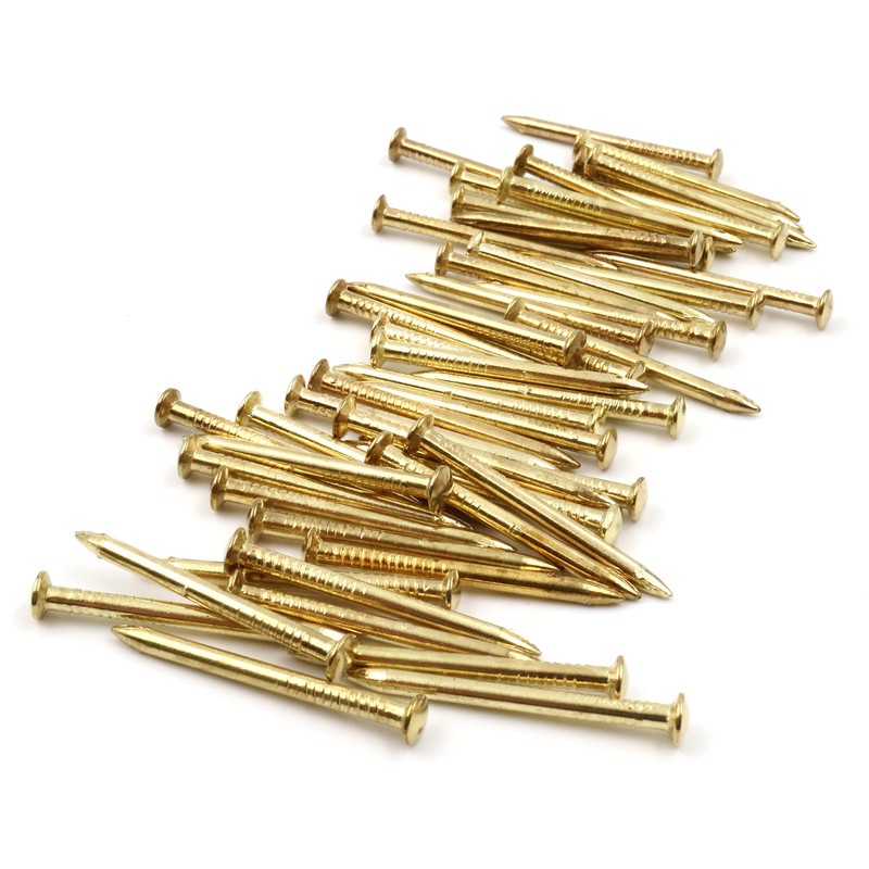 Design61 50 x Steel Pins Steel Nails Skirting Board Pins