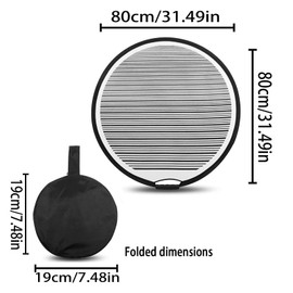 Dent Sail, Dent Reflector Car, Dent Reflector, Dent Reflector Board, Car Dent Reflector, Dent Reflector Board, for Body Inspection of Most Cars (80 cm)
