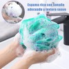 Juego de 4 Esponjas de Baño Extra Grandes de 75g