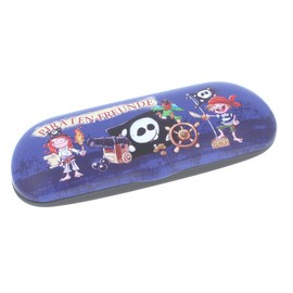 Duggert GmbH Glasses Case for Children Pirate Friends - 19 Inches, blue