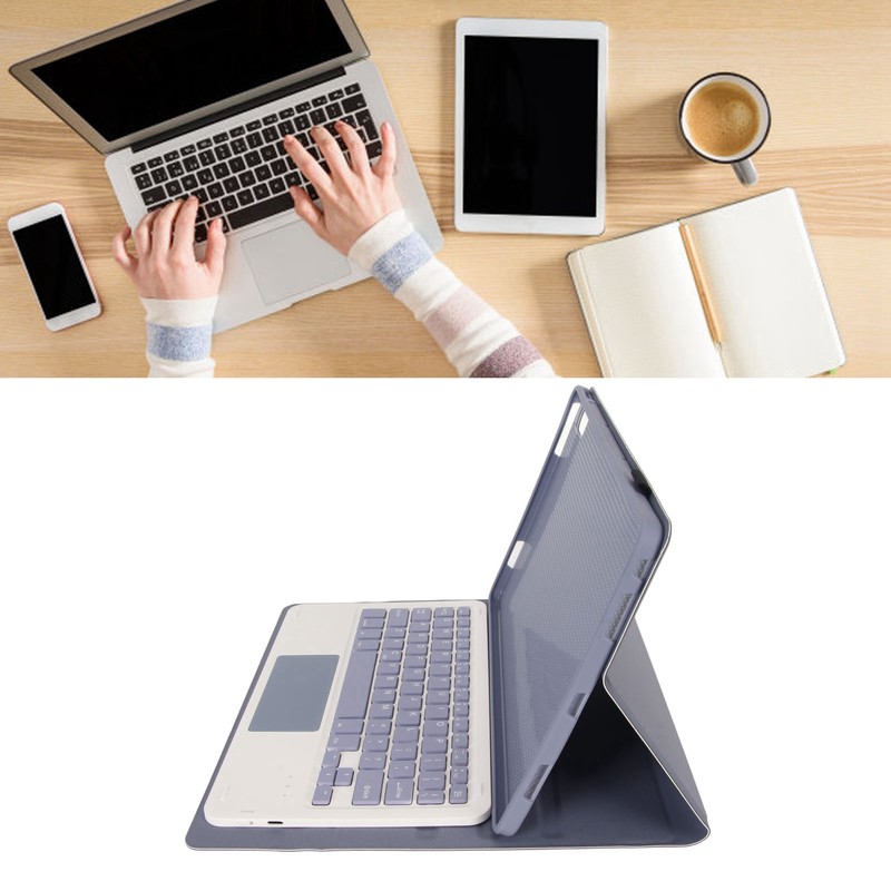 Tablet Keyboard BT Magnetic Case Pencil Holder Precise Cutout Wireless