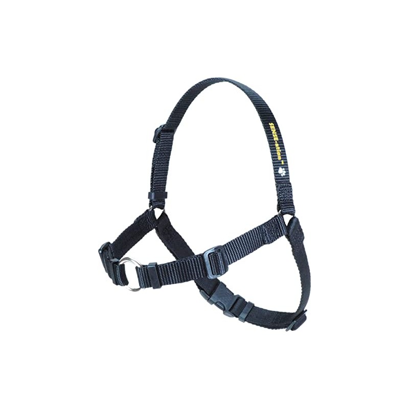 Softouch Concepts The Original Sense-ation No-Pull Dog Training Harness (Black,