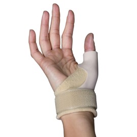 Medicalab Tutore Pollice Mano TUMBIX, Ortesi Per Pollice Made in Italy, Tutore Rigido per Artrosi, Dito a Scatto, Rizoartrosi, Tendiniti, Lesioni e Fratture (S, DESTRA)