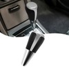 VKGUG Black Silver Gear Shift Knob Shifter Compatible with Toyota
