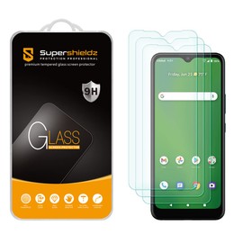 Supershieldz (3 Pack) Designed for Cricket Icon 3 Tempered Glass Screen Protector, Anti Scratch, Bubble Free