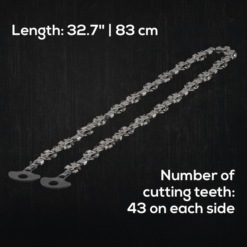 Nordic Pocket Saw Double Sided Chain - 32" Sawchain for