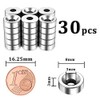 MIN CI MIN CI 30Pcs Screw Magnet with Hole, Strong