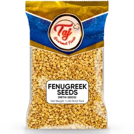 TAJ Fenugreek Seeds 5-Pounds Bulk Pack Whole Methi Seeds | All_Natural