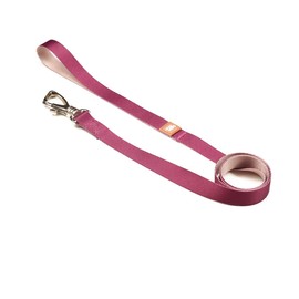 TOH Dog Leash, Puppy Rope Leashes with Comfortable Metal Hook Clasp, Shiny Design, Running Easy to Use, Heavy Duty Dog Leash Suitable for Dogs Training Outdoor Walking Small, Burundy