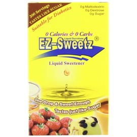 EZ-Sweetz Liquid Sweetener, 0.75-Ounce (Pack of 6)