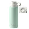 Blackube Water Bottle, 1 Liter Stainless Steel Bottle, Direct Drinking,