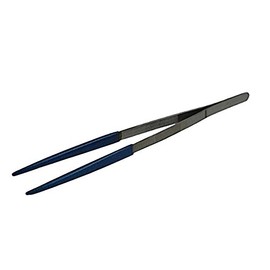 12" Ultrasonic Cleaning PVC Soft Coated Tip Steam Cleaning Jewelry Tweezer Tongs