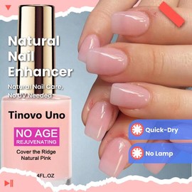 Natural Nail Enhancer, No Need for UV/LED Lamps, Organic Nail Care Natural Jelly Color Nail Care Product for Women & Girls, Manicure, Nail Care Liquid, Nail Art