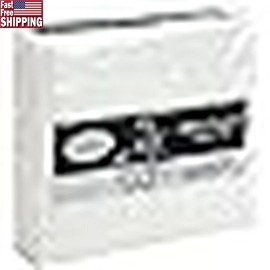 2 Ply White Paper Napkins 100 Count Soft Absorbent Cloth Like Feel Elegant New