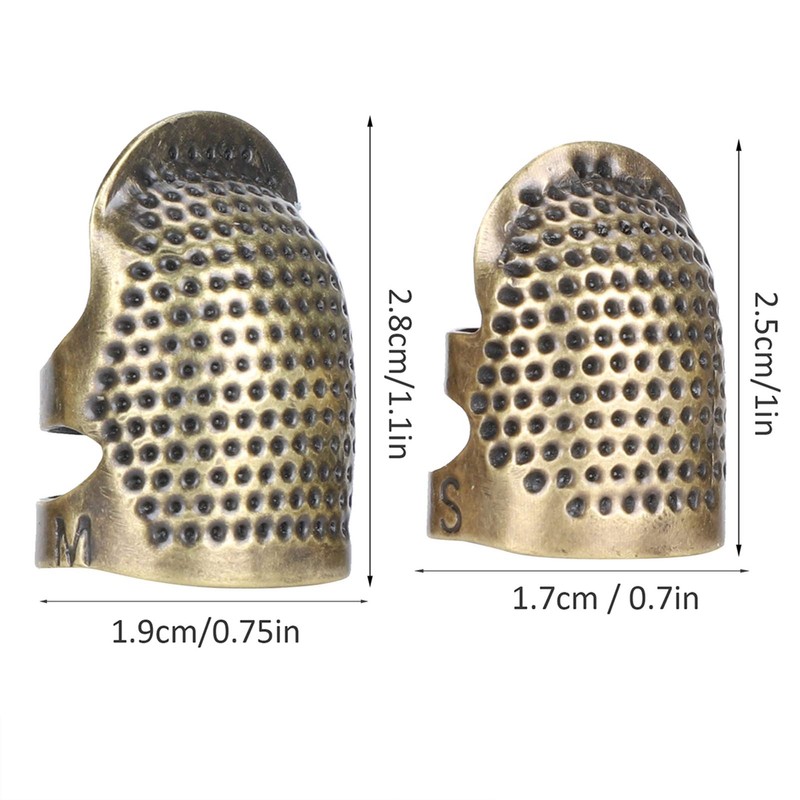 Hatirea Exquisite Abrasion Resistant Sewing Embroidery Hand Sewing for Thimble,