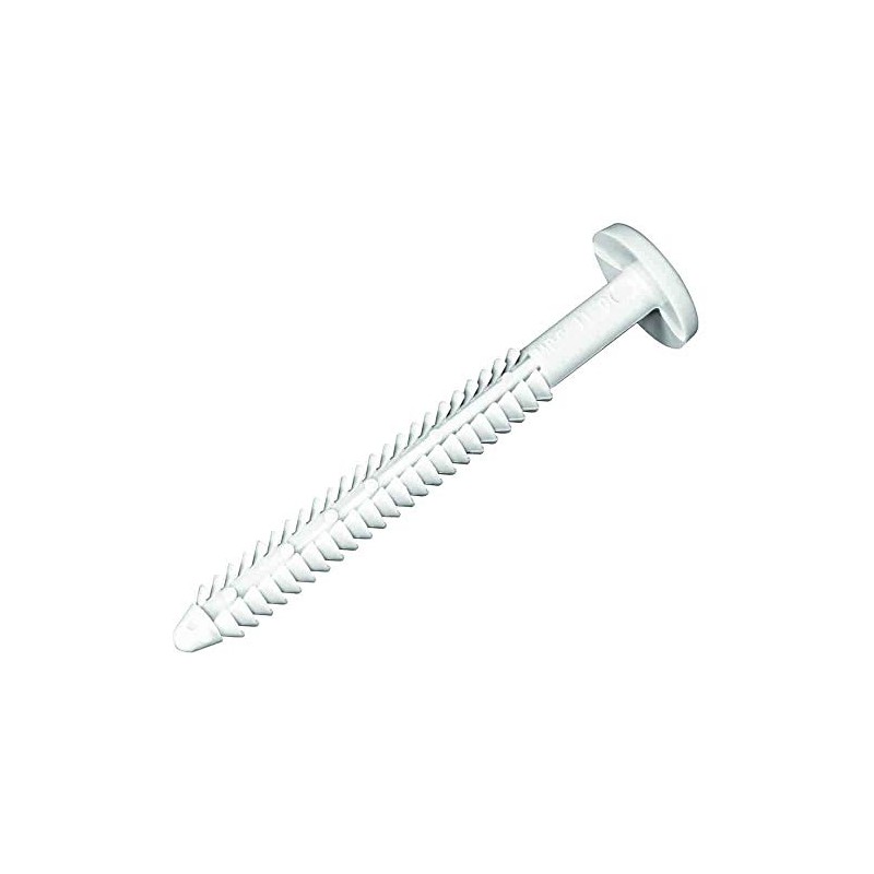Mid America Vinyl Shutter Lok Fasteners - 001 White Bag