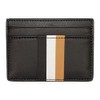 BOSS Ray_S_Card_Case Men's Card Holder, Black1, Black 1