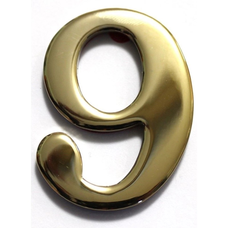 Better Box Mailboxes 2" Brass Numbers Better Box Mailboxes Brass