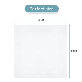 URAQT Men's Handkerchiefs, 6 Pack White Handkerchiefs for Men Soft Cotton Hankerchief Cotton Machine Wash Women Pocket Squares Hankies Set for Grooms, Weddings, Graduation Gifts